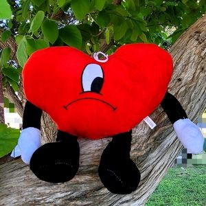 Bad Bunny Merch Plush Heart Un Verano Sin Ti 27cm